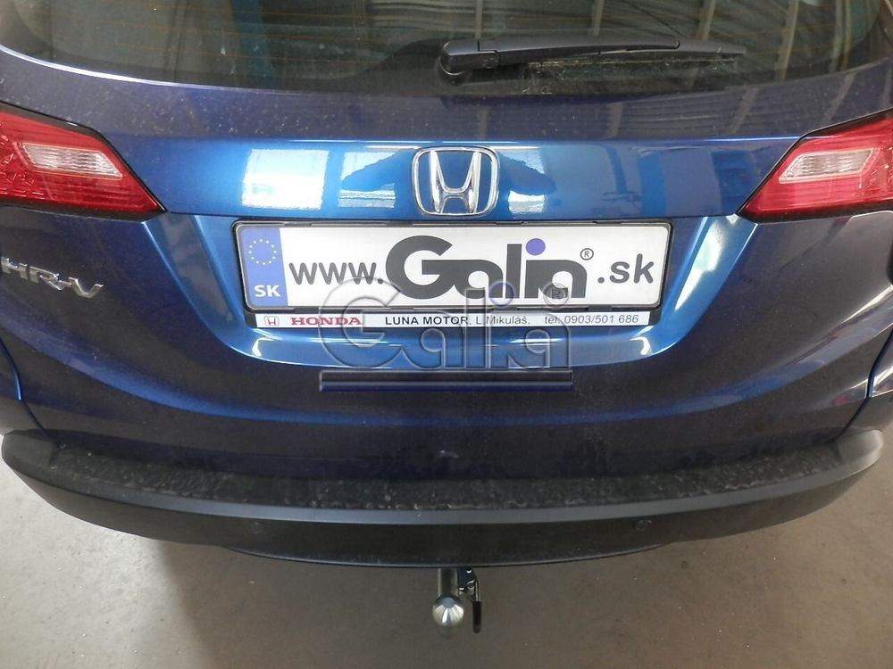 Оцинкованный фаркоп на Honda HR-V 2014-2021 (без электрики), Galia H097A