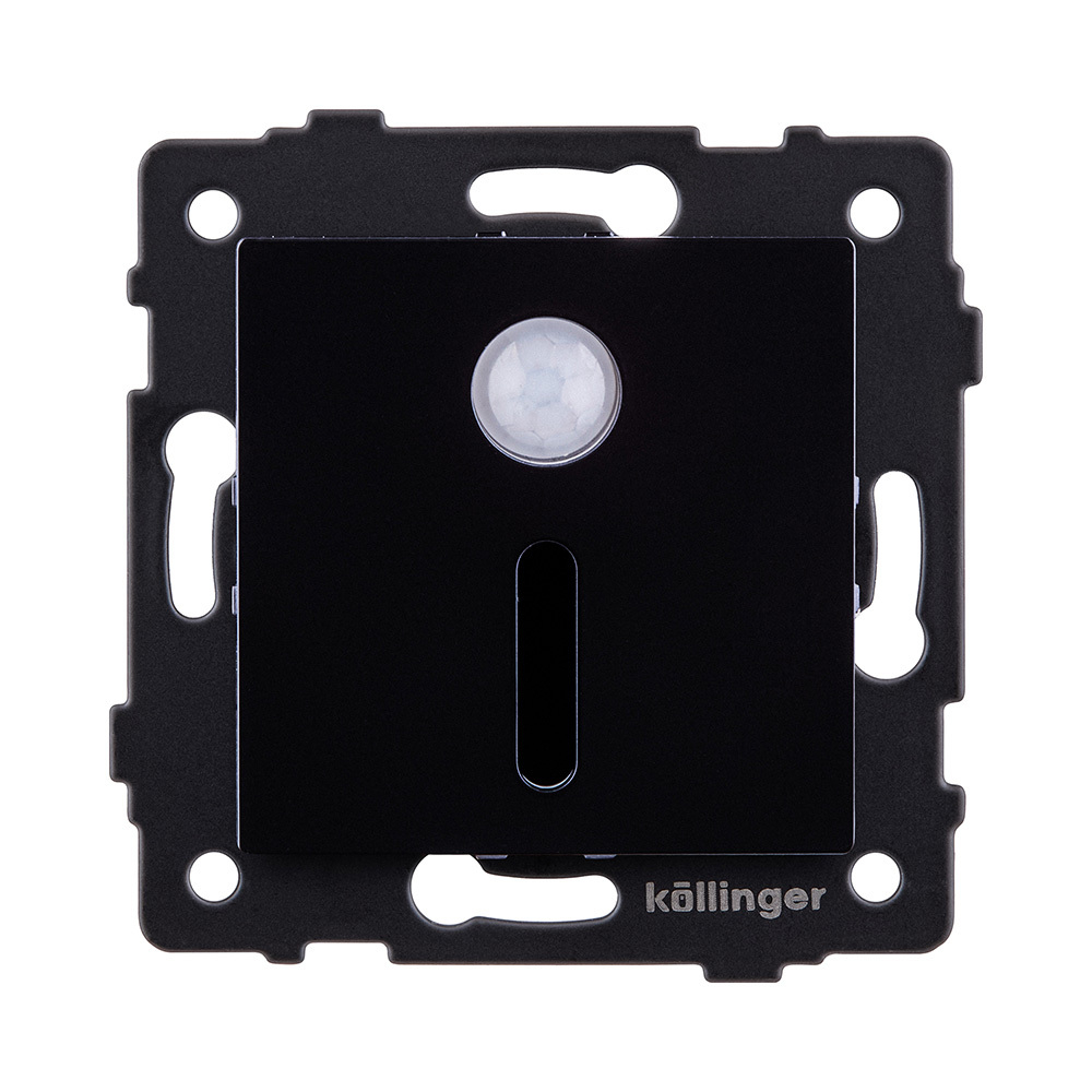 Подсветка лестницы с датчиком движения, точечный свет, черный Kollinger REA-045BK для Aspekt, Eleganz, Reflex