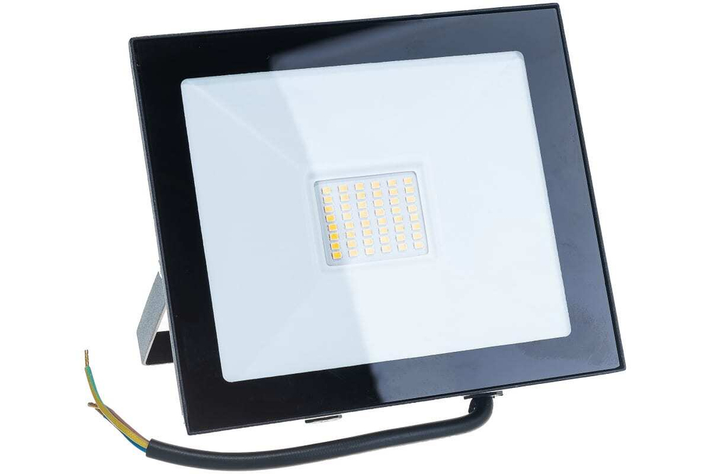 Прожектор LED SFL90-50 IP65 50W 4000K черный SAFFIT