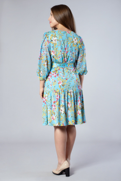 Платье женское 3934зп, Букет #172Бука053934зп