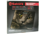 Весы напольные электронные до 180кг "Кошка" Ultraslim