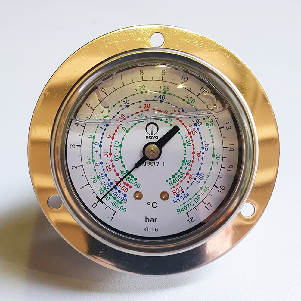 Манометр LP для Astrabus и OK Clima 404/407, аксиальный