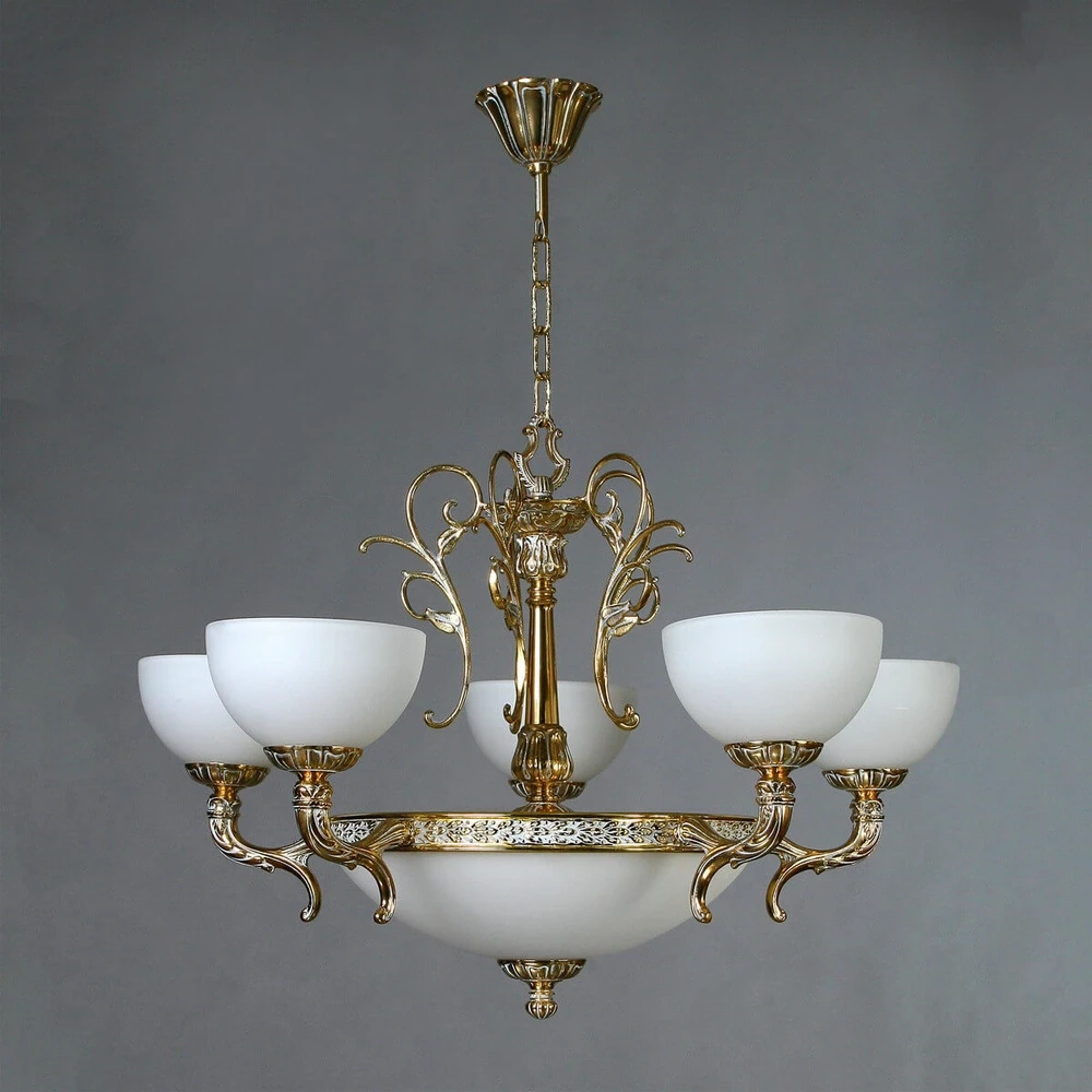 Подвесная люстра AMBIENTE by Brizzi TOLEDO 02155/5 WP