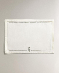 ZARA HOME САЛФЕТКА ПОД СТОЛОВЫЕ С ПРИНТОМ, ЗЕЛЕНЫЙ