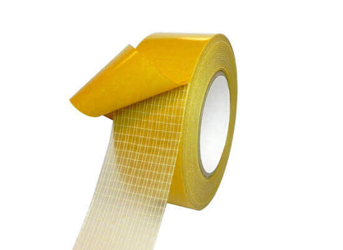 Лента клейкая двухсторонняя на тканевой основе 50мм*10м, 6/36