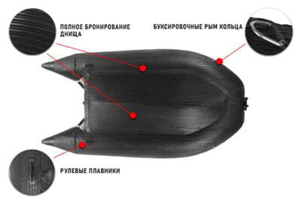 Лодка ПВХ STORMLINE ADVENTURE EXTRA 360 + 2х-тактный лодочный мотор NISSAN MARINE NS 15 D2 S