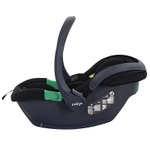 Автолюлька Indigo Minky I-Size с базой 0+ (40-87см) черный