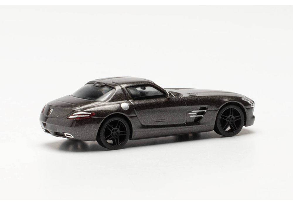 Автомобиль Mercedes-Benz SLS AMG, Серый Монца металлик