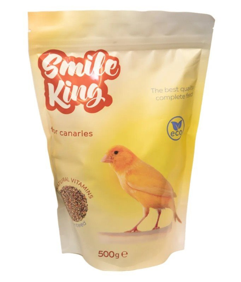 Корм для канареек Smile King, Дой-пак 500 г