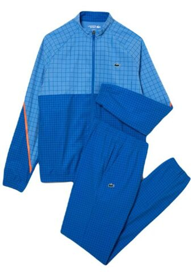 Для мужчин Костюм теннисный Lacoste Tennis x Novak Djokovic Jogger Set - blue