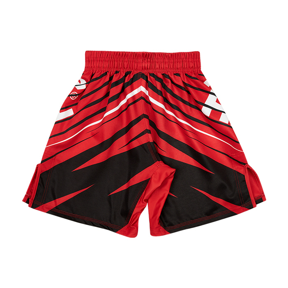 MMI-4022w Шорты MMA SHORT IMMAF approved женские черно-красные