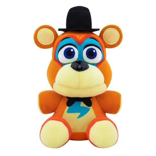 Фигурка плюшевая Funko Plush FNAF Security Breach Glamrock Freddy 7" 47382 / Плюшевая игрушка по мотивам игры "Five Nights at Freddys" Фредди, 18 см