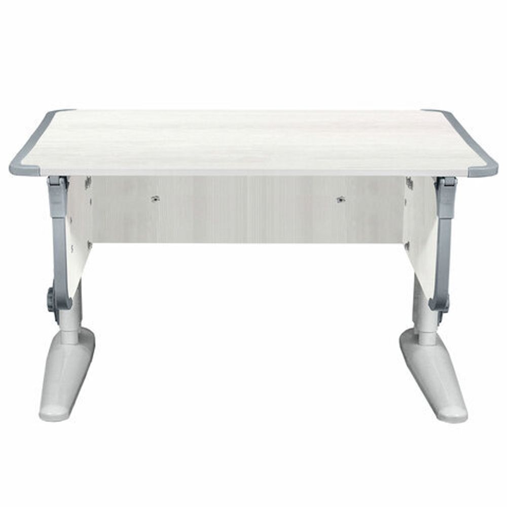 Стол-парта регулируемый "ДЭМИ" СУТ.43, 1000х550х530-815 мм, серый каркас, пластик серый, рамух белый (КОМПЛЕКТ)