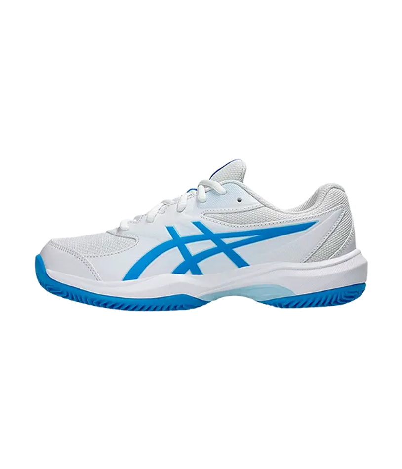 Asics Gel-Game GS Clay-OC Детские кроссовки белый-синий берег