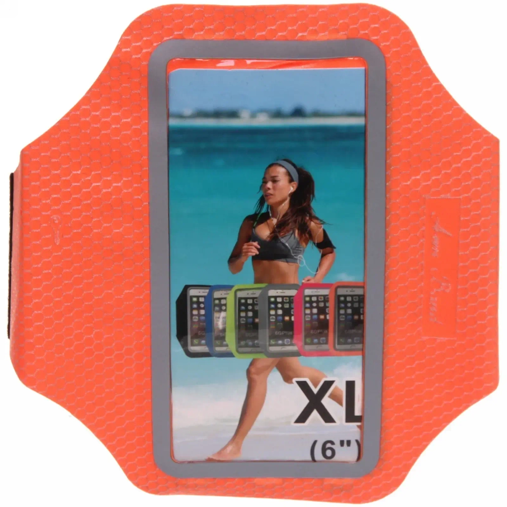 Чехол спортивный для телфона на руку «Power» (для телефона 6»), микс