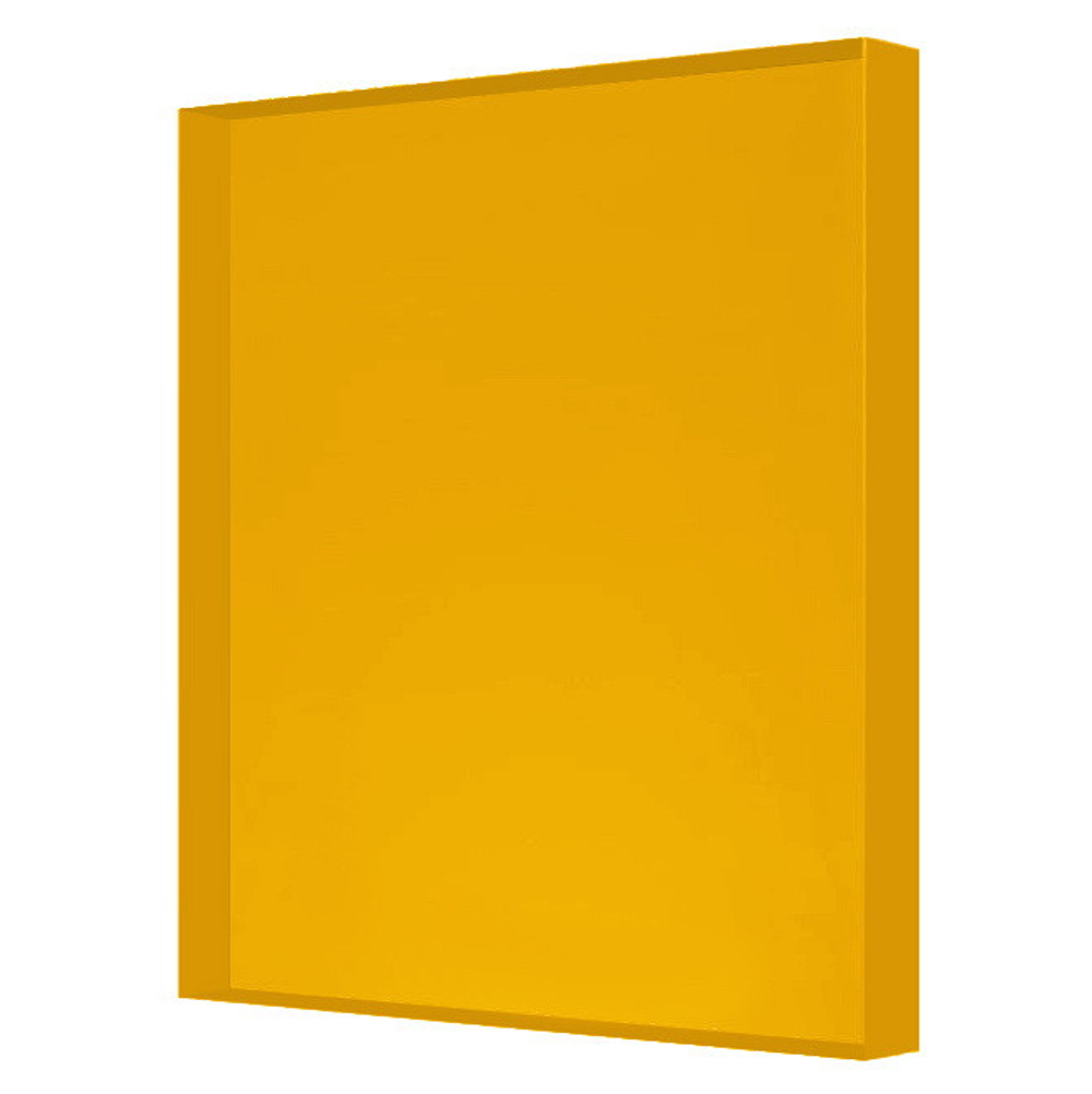 Поликарбонат монолитный Borrex оранжевый 3050х2050х12 мм