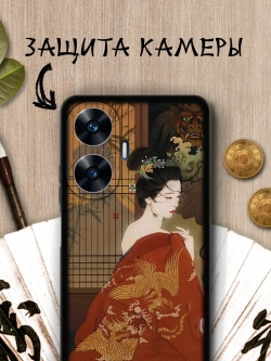 Чехол на Realme C55 с принтом