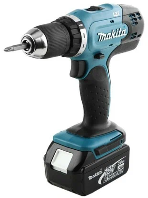 Дрель-шуруповерт Макита 18Вт DDF453RFE