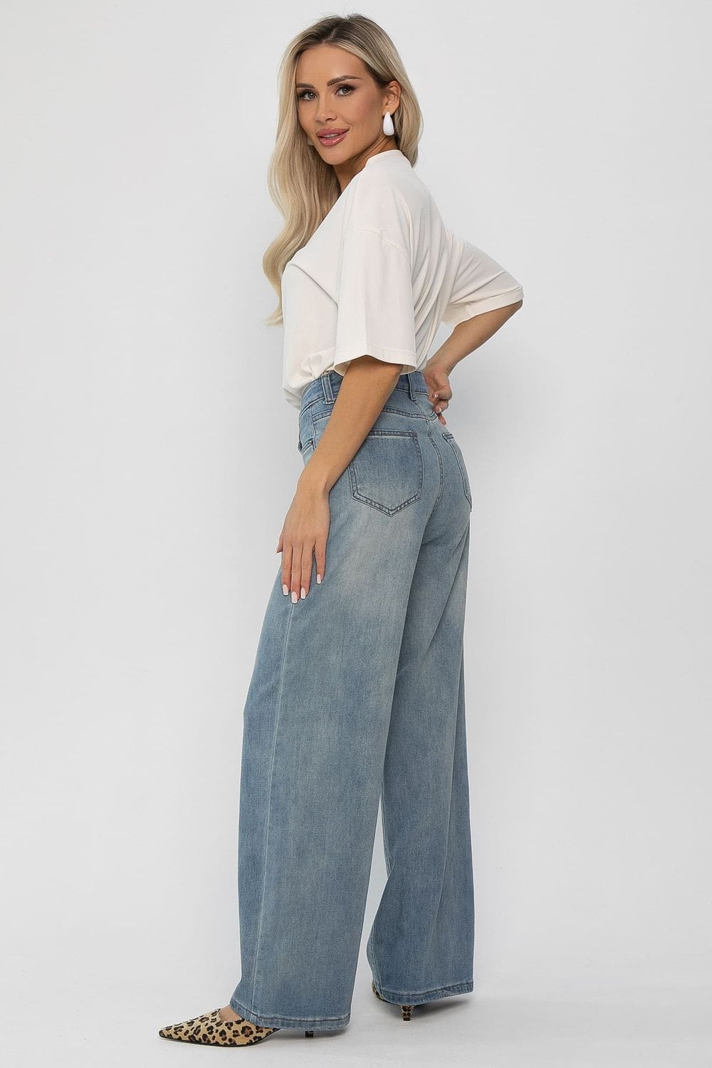 Джинсы Фаби НЬЮ (сине-голубые) Б13806-4М LT Collection