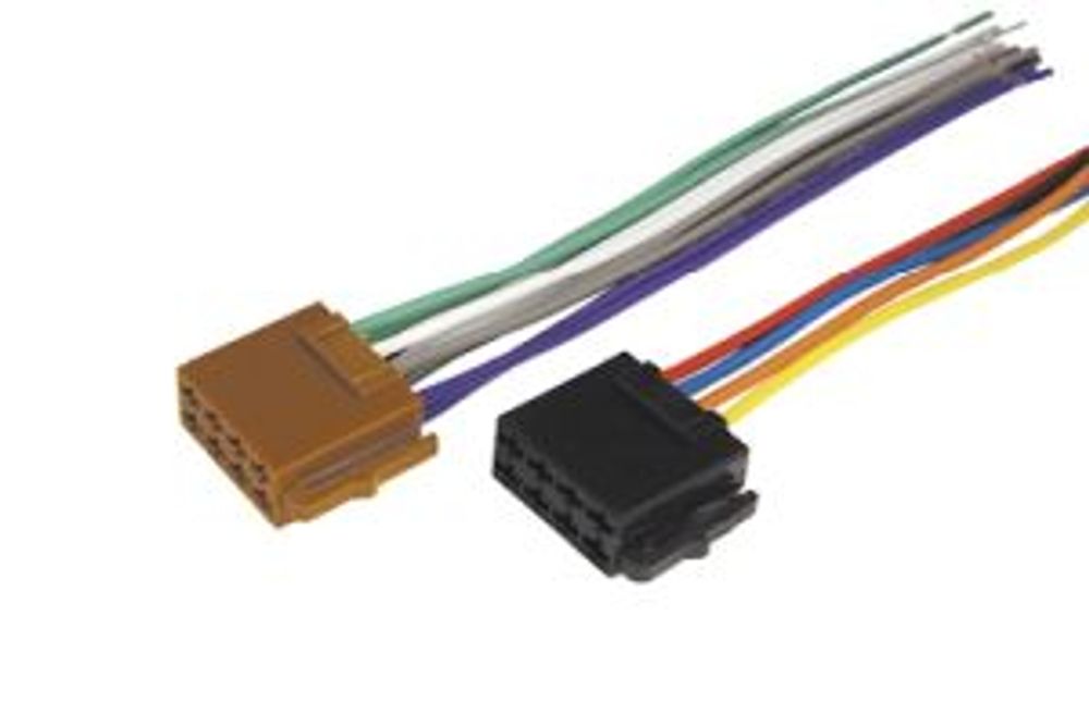 Разъемы для автомагнитол Евро ISO, 2 гнезда акустика+питание REXANT