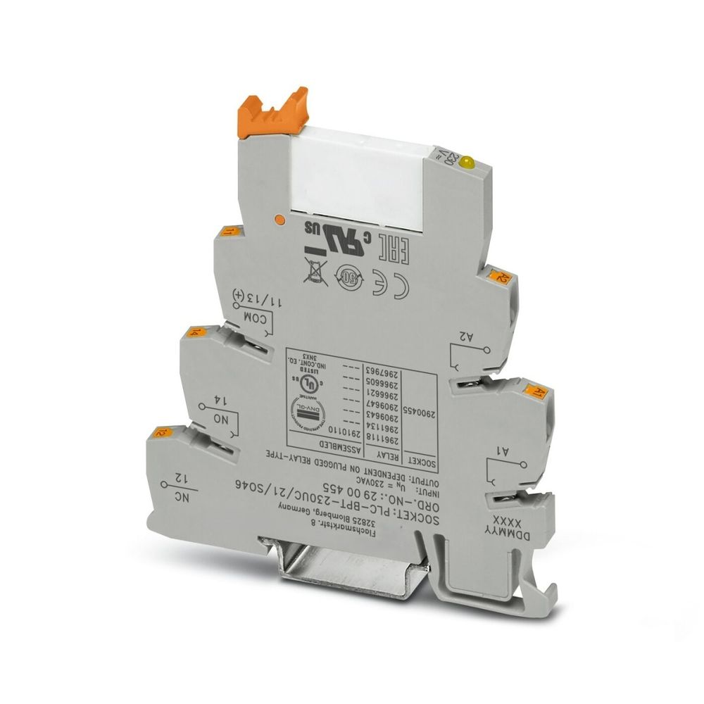 Реле в наборе: PLC-BPT-230UC/21/SO46 + HF41F/60-ZST / 60103001 (РПВМ-1-60D-1)
