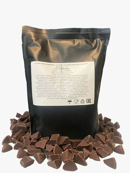 Смесь сухая со вкусом шоколада 1 кг