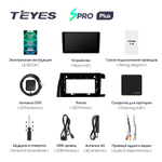 Teyes SPRO Plus 10,2" для Toyota Wish 2003-2009 прав.