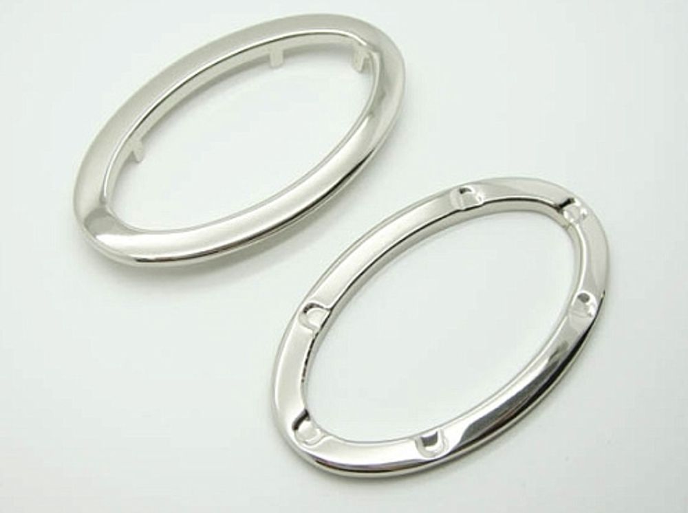 Ручки люверсы для сумки Серебро