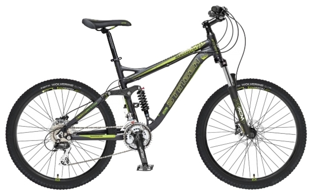 Велосипед Stinger 26" Magnum 2.0; 18,3"; зеленый; M313/M410/M310