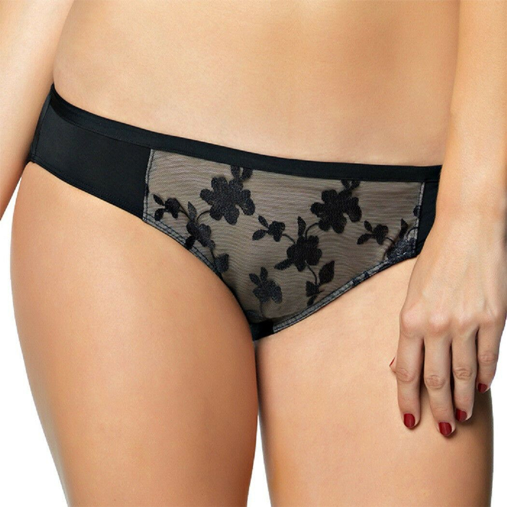 Женственные трусы-бикини с низкой посадкой (Размер: M) (Цвет: белый)