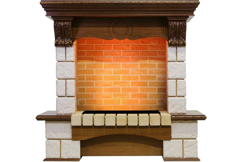 Портал Dimplex Pierre Luxe - Дуб / Шампань (Высота 1035мм)