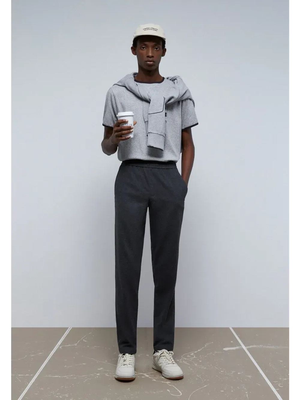 Брюки с эластичным поясом