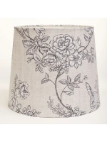 Абажур для торшера e27 тканевый декоративный