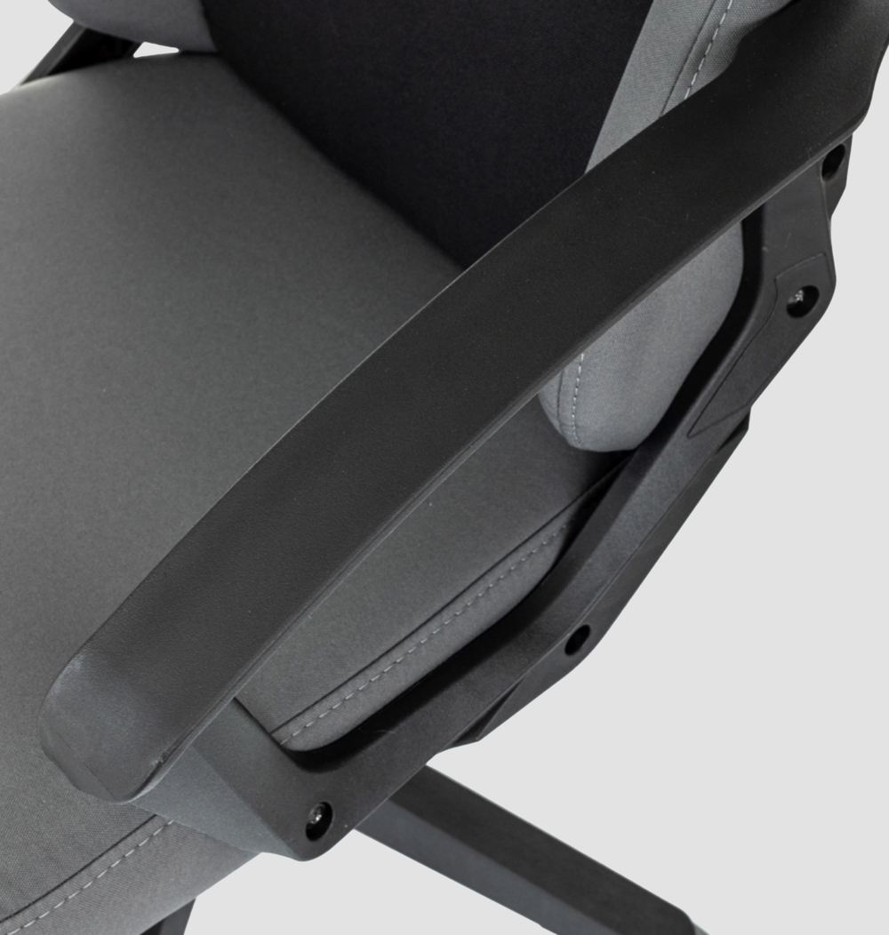 Кресло игровое Zombie 1 GREY (ткань)