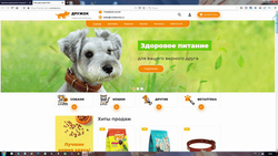 Дружок (готовый интернет-магазин)