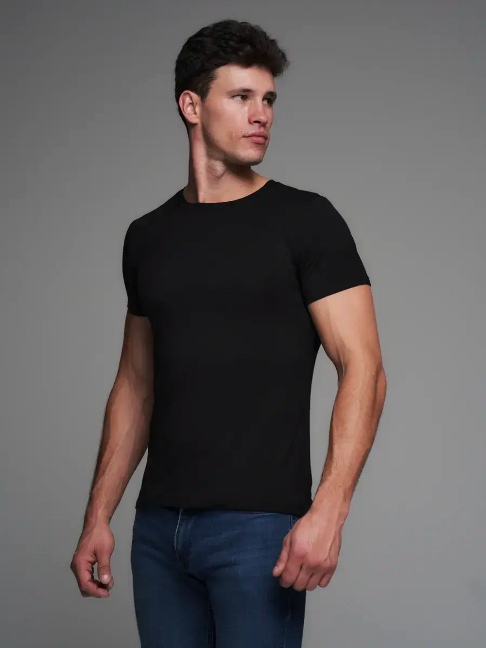 Футболка спортивная однотонная