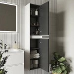 Пенал подвесной Sancos Smart PCN35W 35 белый глянец