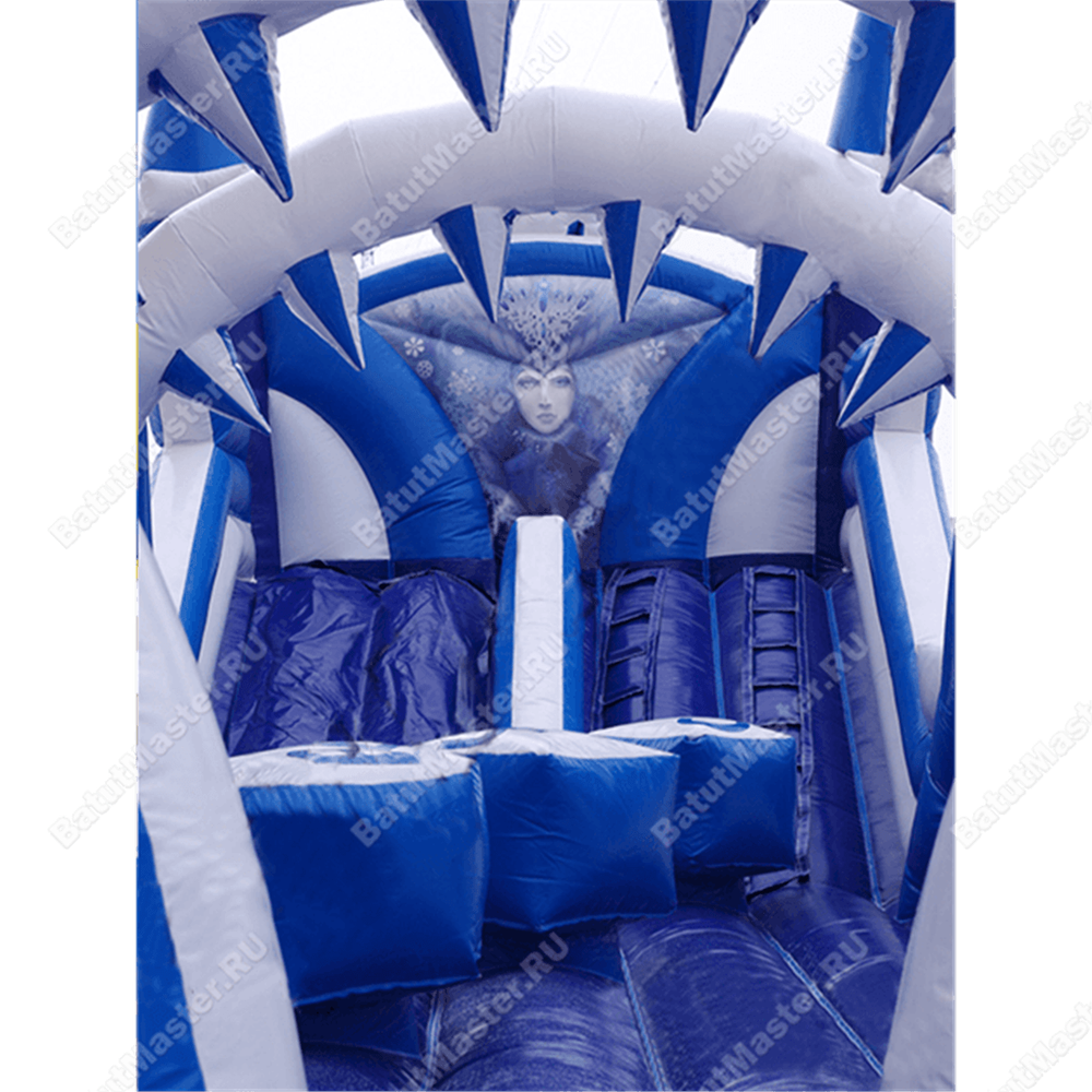 Коммерческий надувной батут "Снежная королева"