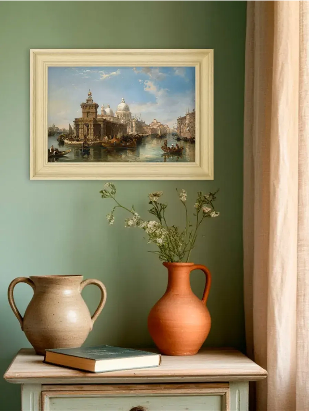 Картина настенная интерьерная в раме