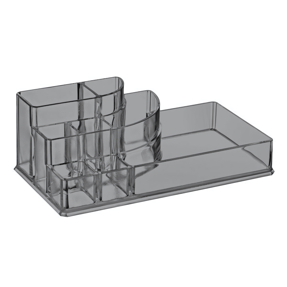 Органайзер для косметики 8 отделений, 175x95х60мм (бесцветный)