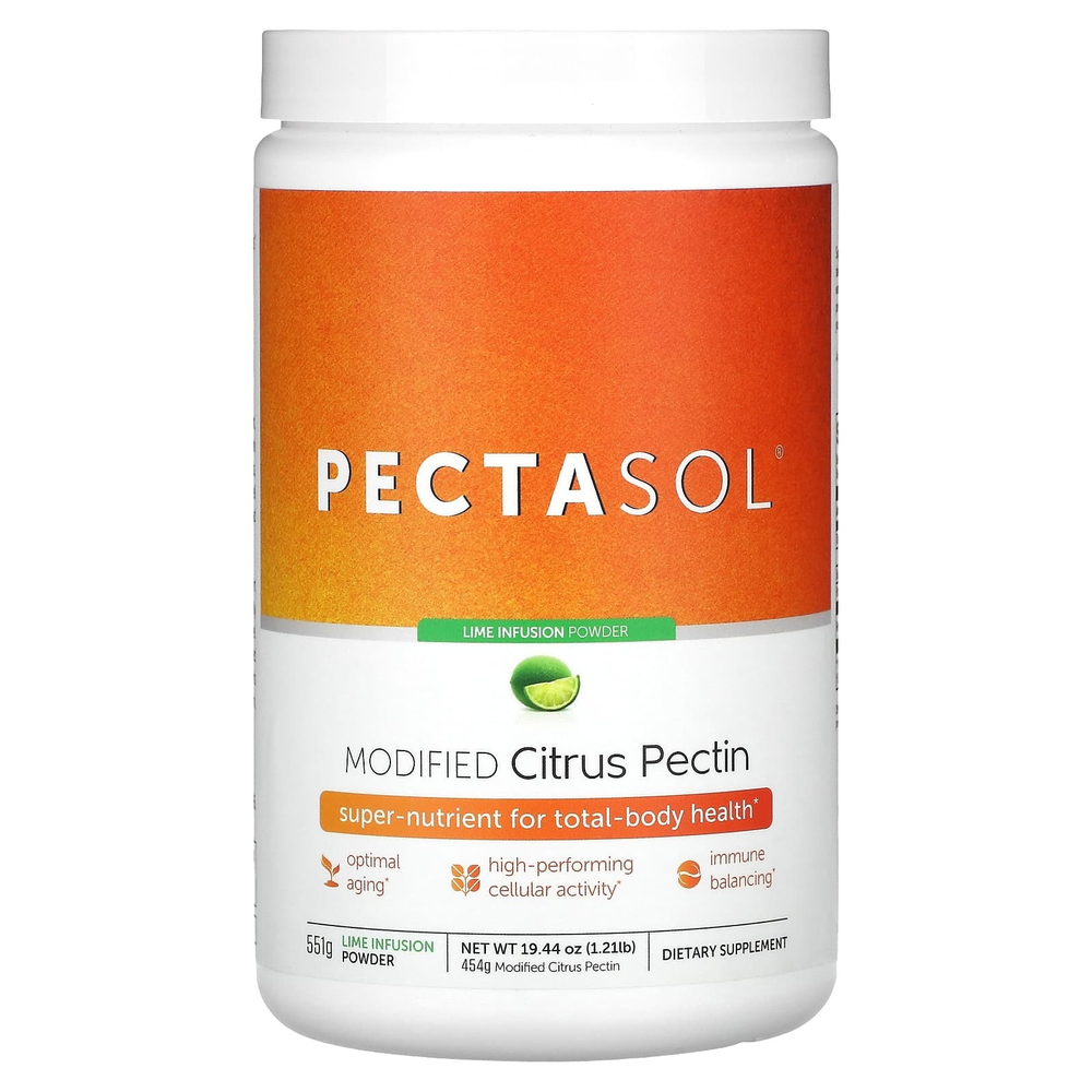 Econugenics, модифицированный цитрусовый пектин PectaSol®, со вкусом лайма, 1,21 фунта (19,44 унции)
