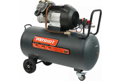 Компрессор Patriot поршневой масляный Professional 100-400, 400 л/мин, 8 бар, 2200 Вт, 100 л, быстросъемный 1/4" + "елочка"