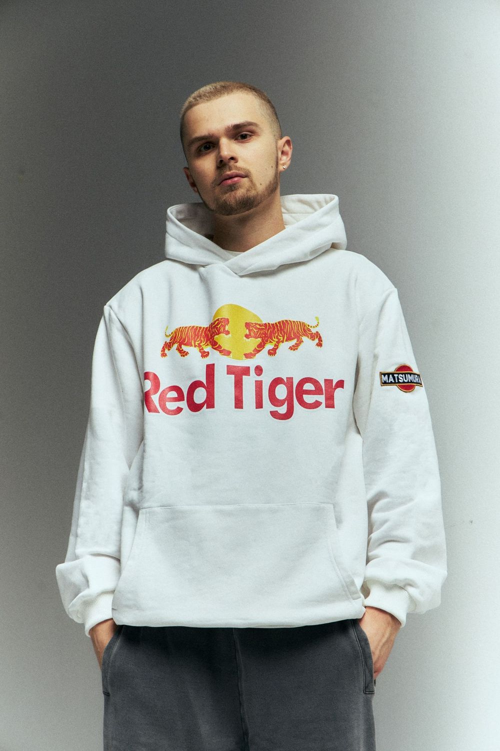 Худи by Matsumura Red Tiger Milky