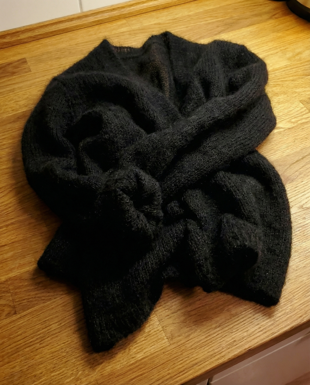 Джемпер VEIL KNIT (black)