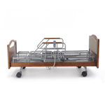 Кровать электрическая MED-MOS DB-2B с поворотным креслом в правую сторону (коричневый)