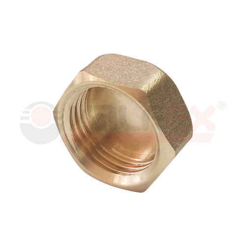 Заглушка резьбовая латунь ВР 3/4" VALFEX