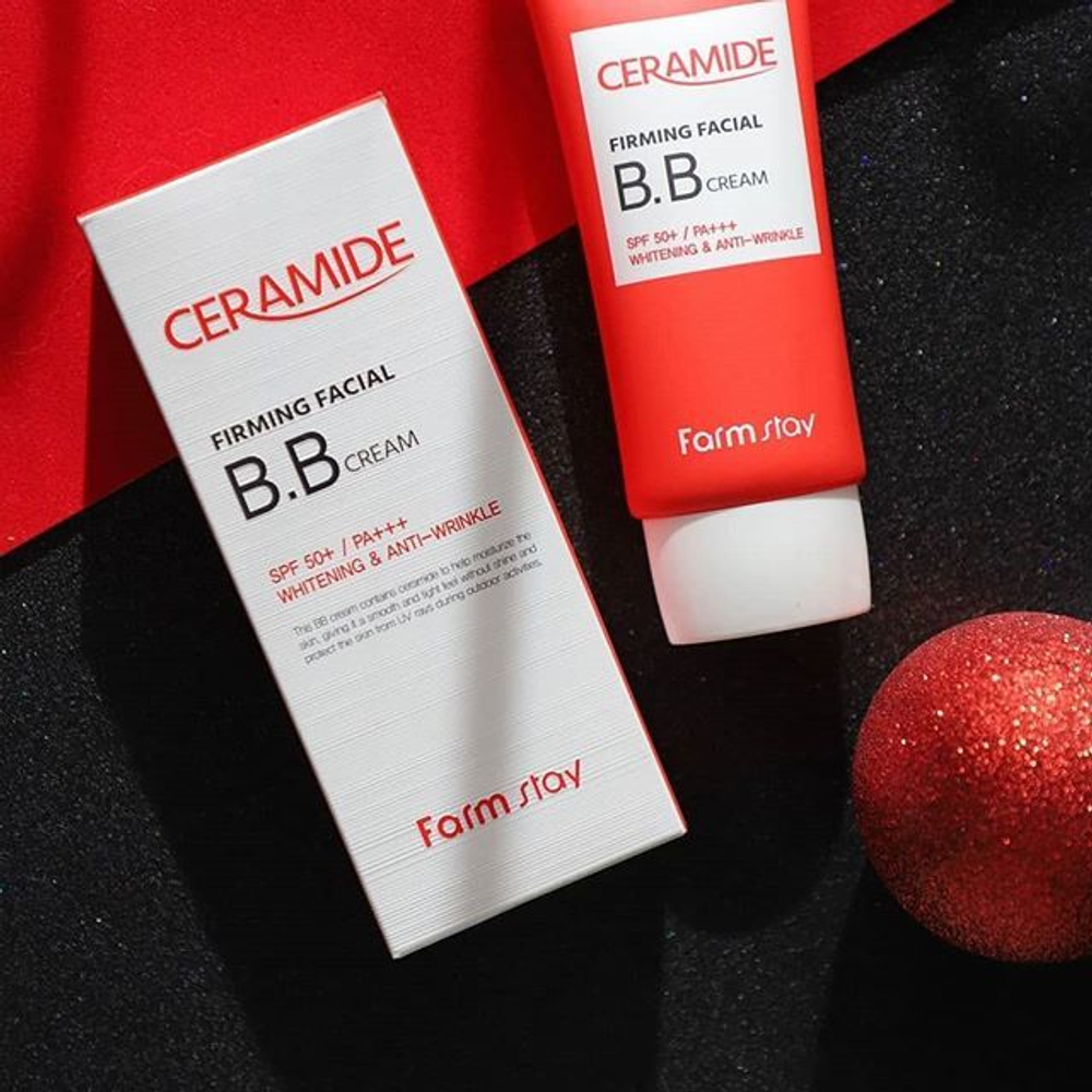 FarmStay. Укрепляющий ББ-крем с керамидами Ceramide Firming Facial BB Cream