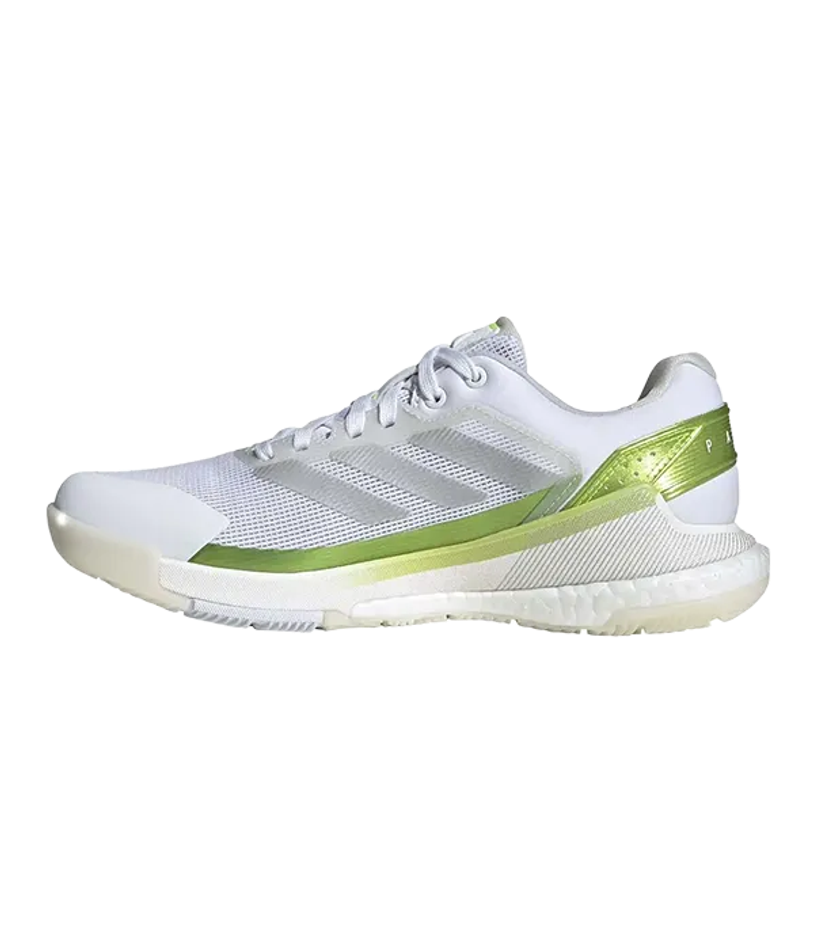 Adidas Crazyquick BOOST Padel M Белые-Зеленые Кроссовки металлик 2025