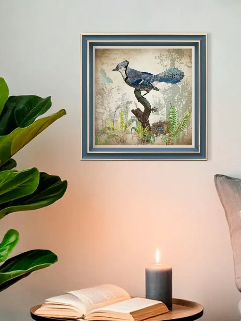 Картина на стену интерьерная на холсте 23*23 см