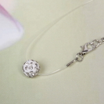 Подвеска на шею на леске «Emerald - Шамбала», цвет белый, d-0.9мм